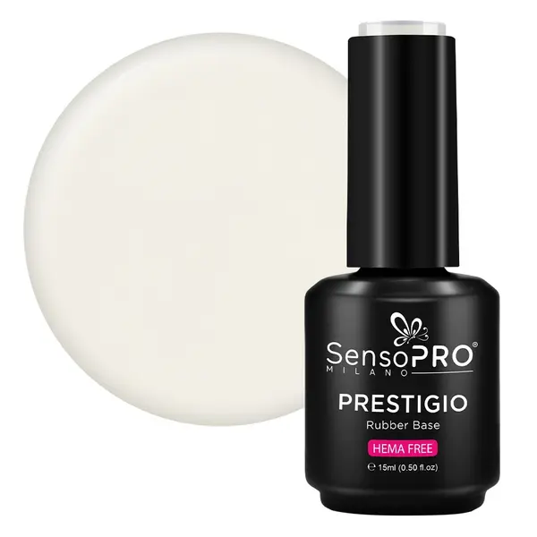 Rubber Base PRESTIGIO SensoPRO Milano - Whipped Cream 15ml