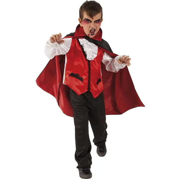 Rubies Costum de carnaval Rubies Contele Dracula, pentru copii, poliester, varsta 8-10 ani