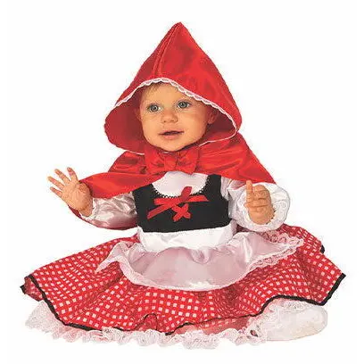 Rubies Costum de carnaval Rubies - Micuta Scufita Rosie, 12-24 luni
