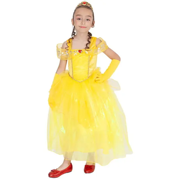 Rubies Costum de carnaval Rubies Princess Costume, Printesa, Galben