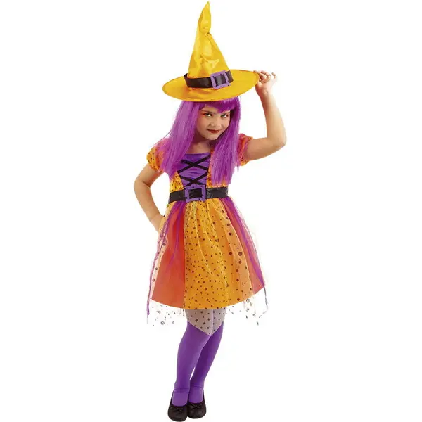 Rubies Costum de carnaval - Vrajitoare superstar (portocaliu)
