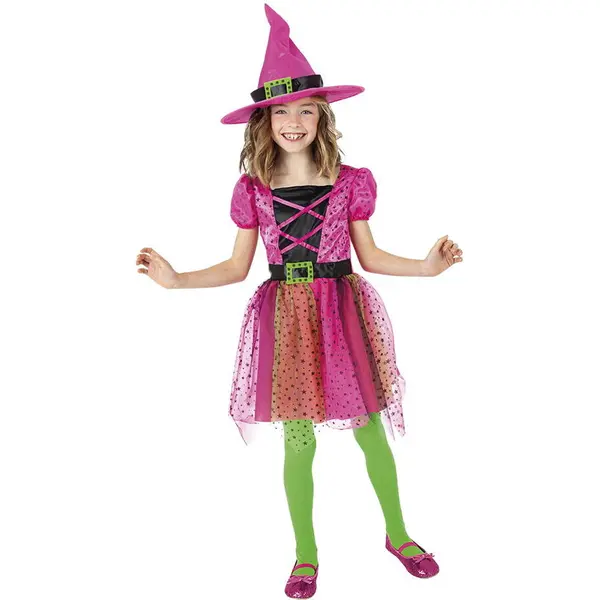 Rubies Costum de carnaval - Vrajitoare superstar (roz)