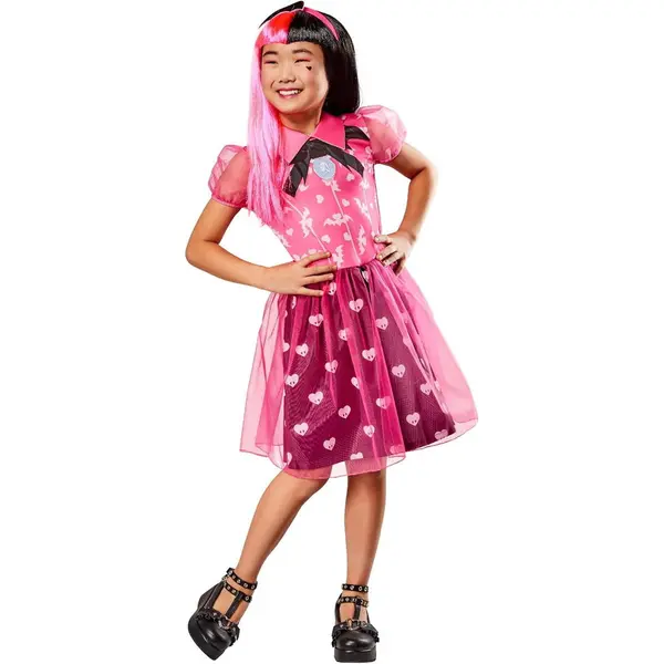 Rubies Jucarie Rubies Monster High - Draculaura, Costum de carnaval, Roz