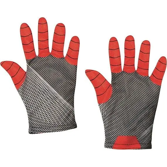 Rubies Manusi Rubies Spider-Man 3 No Way Home Kids Dress Up Gloves Version 3, Rosu, 6+ ani