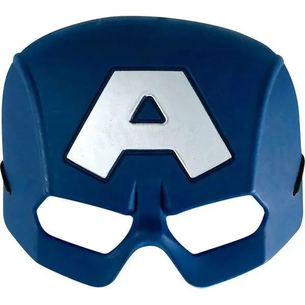 Rubies Masca Rubies Masca Captain America Marvel Avengers, Plastic, Jumatate de masca
