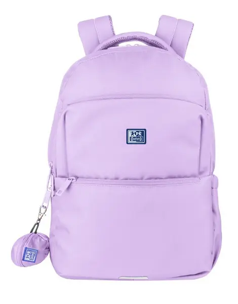 Rucsac 23l, 42x30x15cm, compartiment laptop, husa ploaie inclusa, Oxford B-Ready, lila