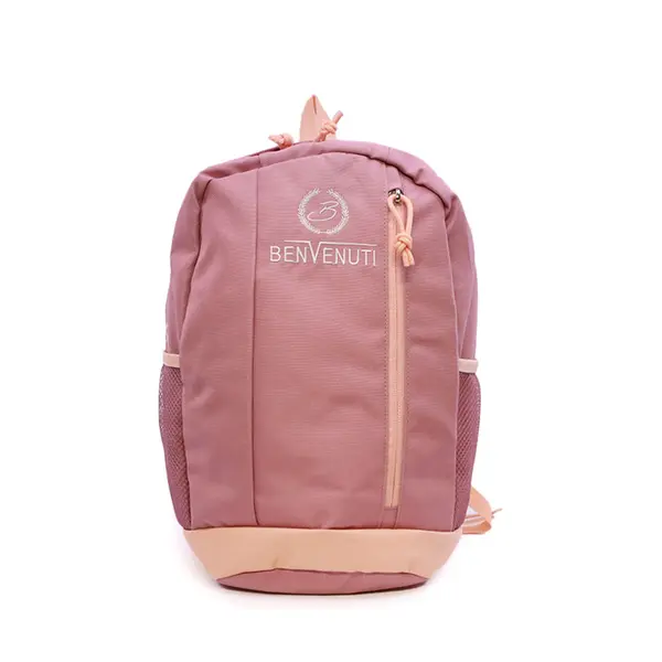 Rucsac Benvenuti roz cu logo 248rucson8405ro