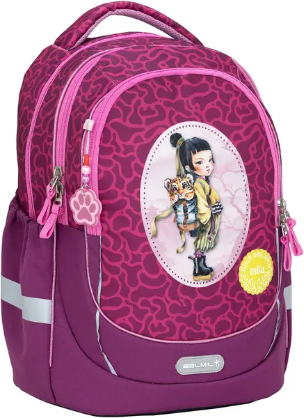 Rucsac cu fund rigid Belmil Miia - Yuki, 2 compartimente
