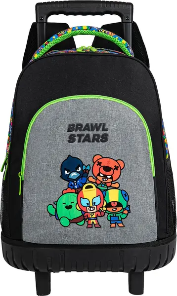 Rucsac cu roți Kstationery Brawl Stars - Ready to Battle