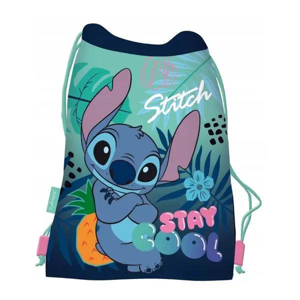 Rucsac cu snur St. Majewski Stitch, pentru copii, 42 31 cm