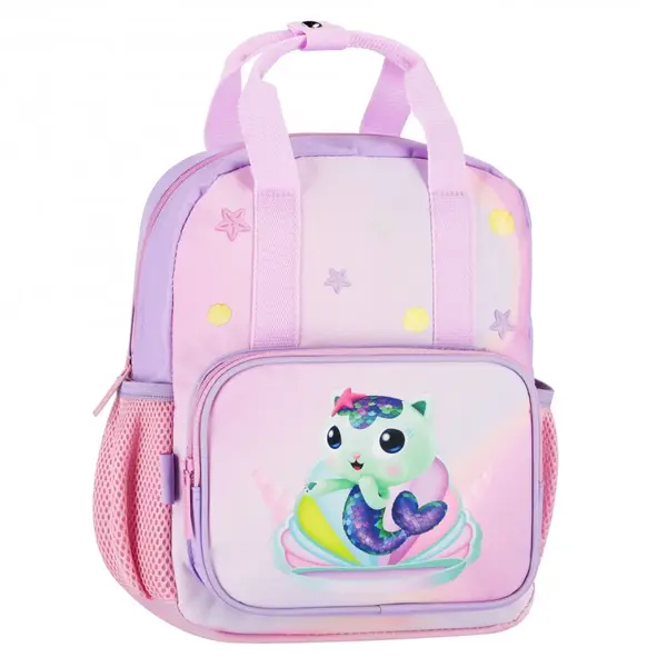 Rucsac cu un compartiment si buzunar frontal, Starpak, Gabbys Dollhouse, Roz
