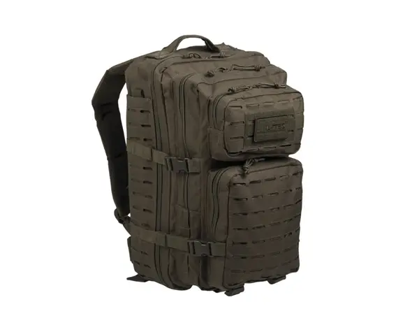 RUCSAC DE ASALT MODEL U.S. LASER CUT - OLIV - LARGE (36L)