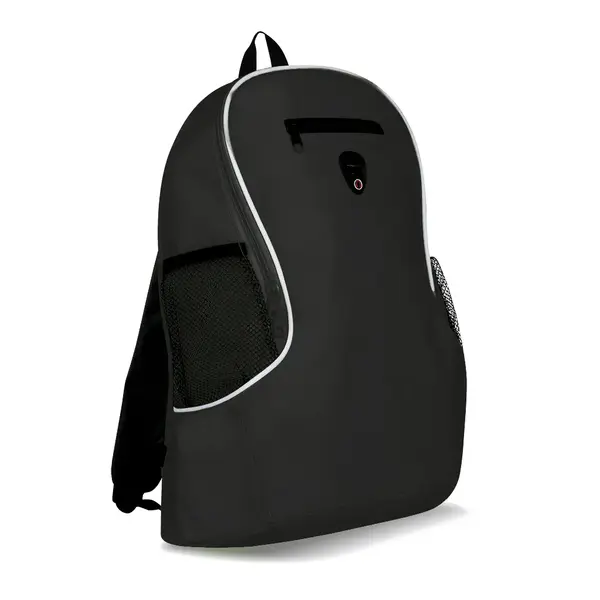 Rucsac de calatorie negru poliester rezistent Rucsac de calatorie negru poliester rezistent