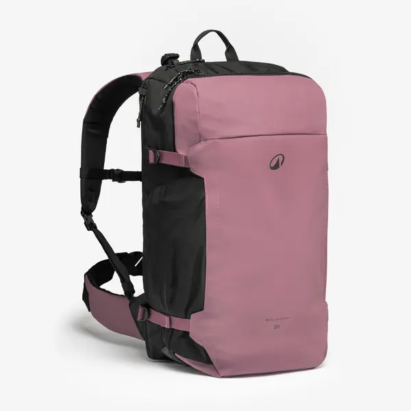 Rucsac de călătorie valiză 30L, Travel 500 Organizer gri