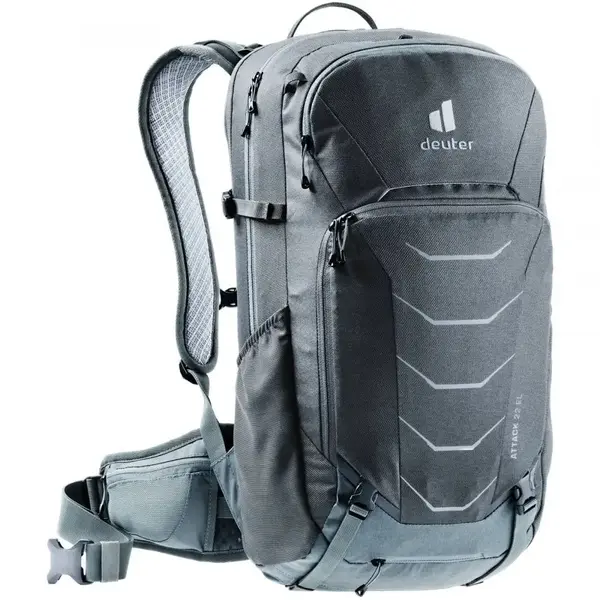 Rucsac de ciclism Deuter - Attack EL, 22L, grafit