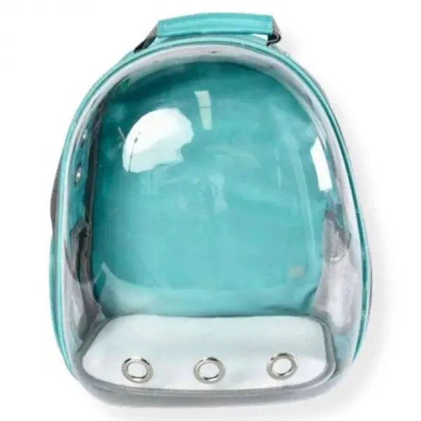 Rucsac de transport 4Dog Deluxe Transparent verde