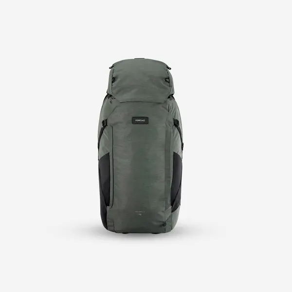 Rucsac de voiaj deschidere tip valiză 70+6L Travel 900 verde bărbați