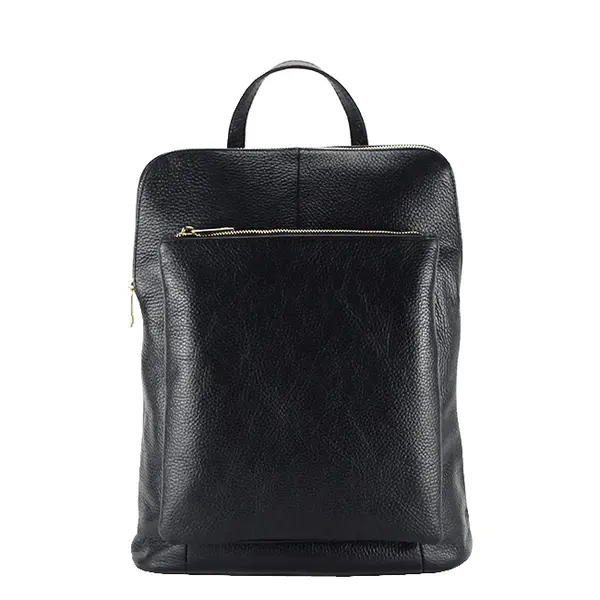 Rucsac din piele naturala 2 in1 negru 1441 123