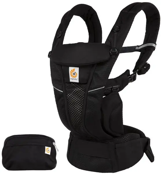 Rucsac ergonomic Ergobaby - Omni Breeze, Onyx Black