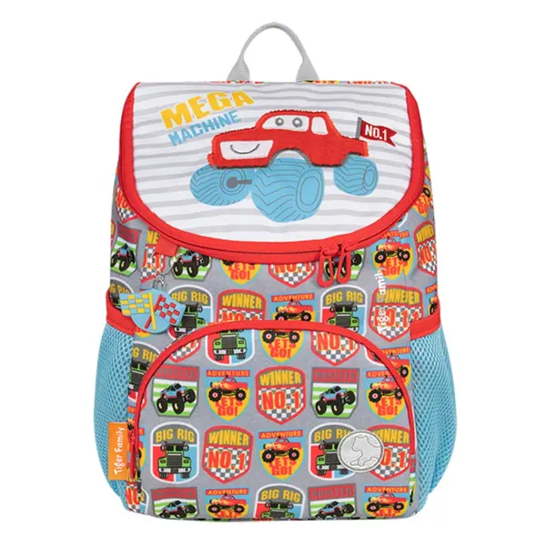 Rucsac ergonomic Little Travelers plus, 31x24x16 cm, Mega Machine, Tiger Family