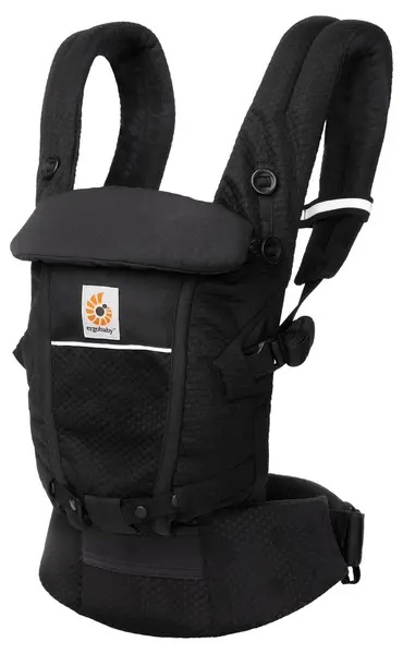 Rucsac ergonomic pentru bebeluși Ergobaby - Adapt SoftFlex Mesh, Negru Onyx