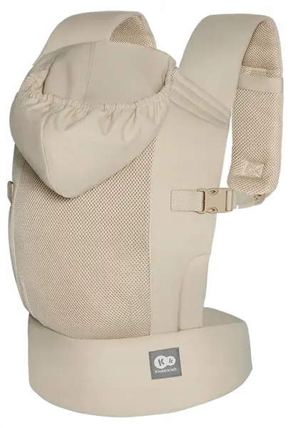 Rucsac ergonomic pentru bebeluși KinderKraft - Carrybee, bej