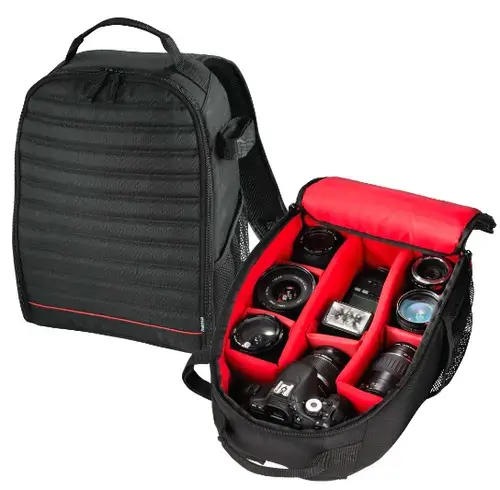 Rucsac foto Hama pentru camera Samara, 170, Negru