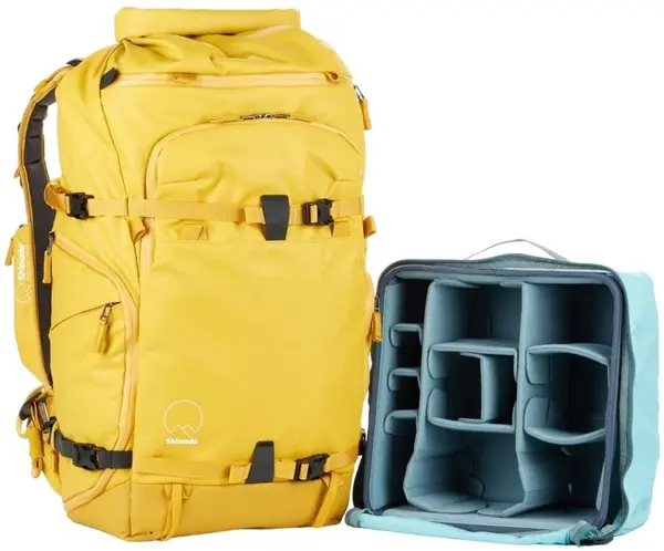 Rucsac Foto Shimoda - Action X40 V2 + Med DSLR CU, Starter Kit, galbenă