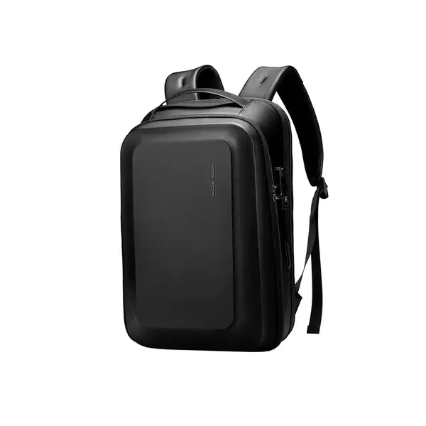 Rucsac/Ghiozdan Mark Ryden compatibil cu laptop 15.6 inch si tableta 12.9 inch, blocare TSA, sistem antifurt, port USB, full impermeabil, unisex, spatios, negru, plus cadou portofel extensibil