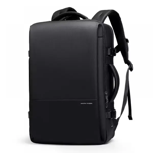 Rucsac/Ghiozdan, Mark Ryden, compatibil cu laptop 17.3 inch si tableta 11 inch, 30L, port USB, full impermeabil, sistem antifurt, unisex, spatios, multifunctional, negru