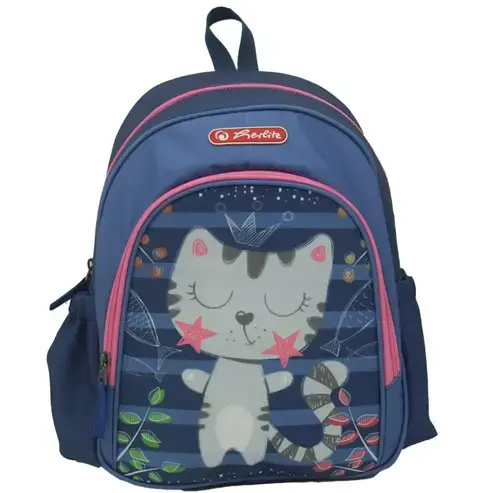 Rucsac Herlitz Cool, dimensiune 31 x 20 x 12 cm, motiv Kitty Kat