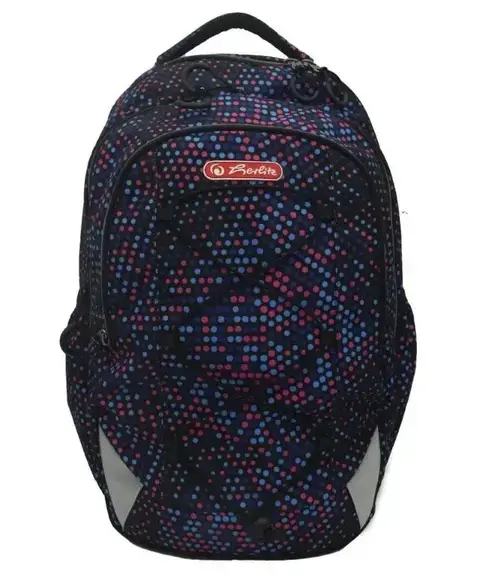Rucsac Herlitz Strings Pro, 43x29x22 cm, motiv Dots 2025