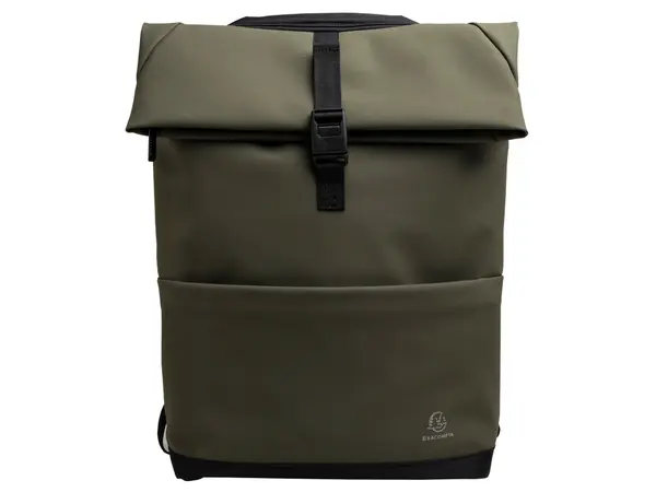 Rucsac laptop 46x37x16 cm, Exactive Young Exacompta 17535E, kaki