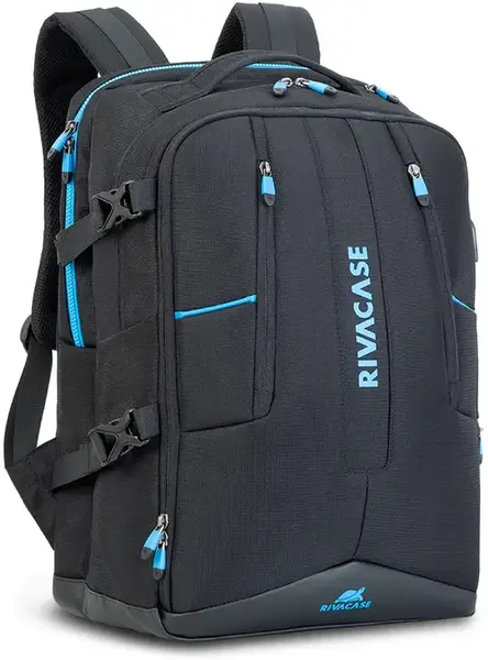 Rucsac Laptop Gaming RivaCase 7860, 17.3inch (Negru)
