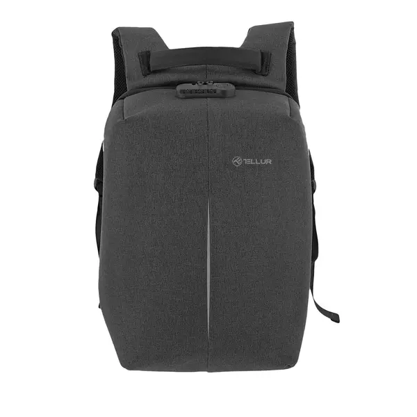 Rucsac laptop Tellur Antifurt V2, 15.6", Negru