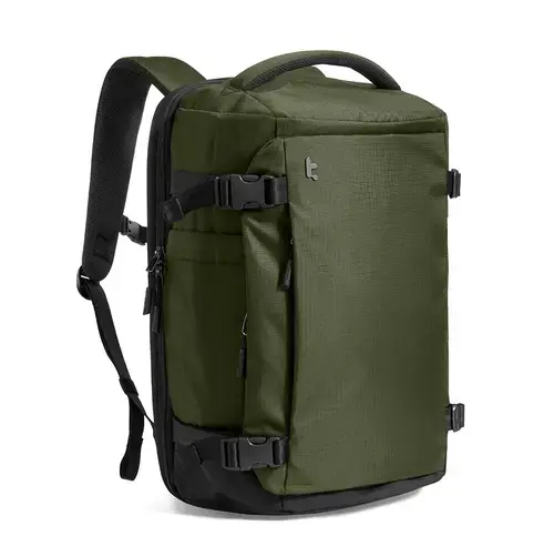 Rucsac laptop Tomtoc Navigator-T66 Liteway Travel, 40 L, Pana la 17.3inch si iPad 13inch (Verde)