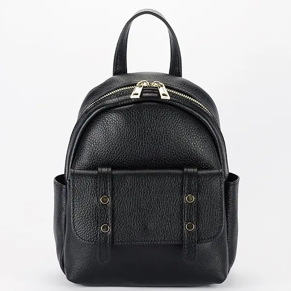 Rucsac negru din piele naturala 2079 127