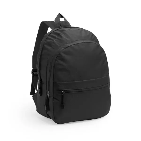 Rucsac negru poliester 2 compartimente 18l Rucsac negru poliester 2 compartimente 18l