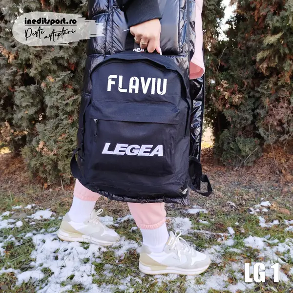 Rucsac PALERMO LEGEA, NEGRU LG1