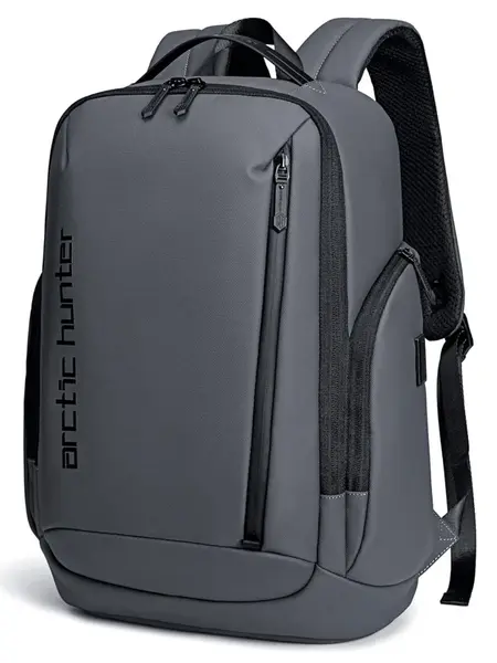 Rucsac pentru barbati, B00554, model urban, Gri