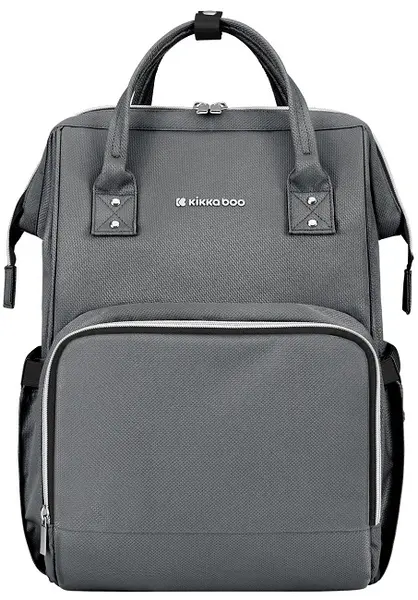 Rucsac pentru cărucior KikkaBoo - Siena, Dark Grey