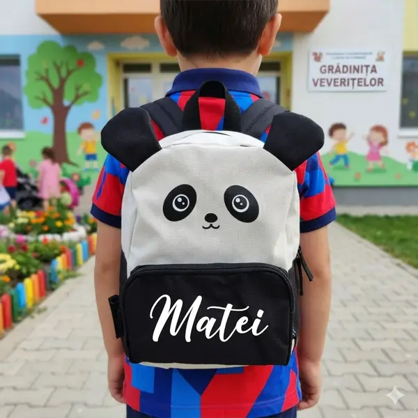 Rucsac pentru copii BINGO Personalizat cu nume BING1