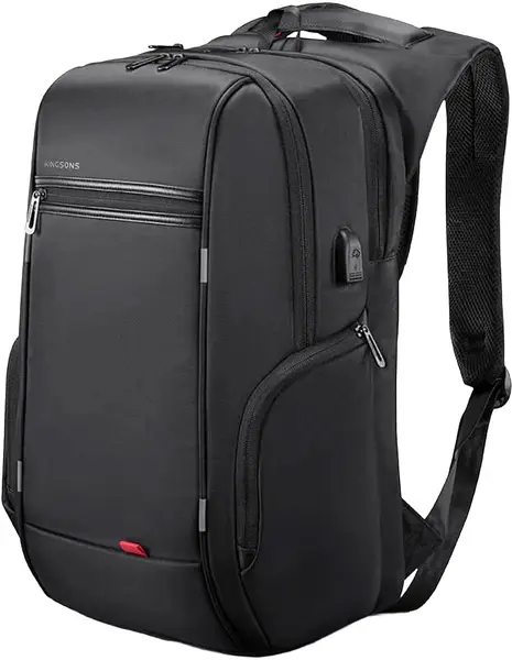 Rucsac pentru laptop Kingsons - Trailtech, 17'', negru