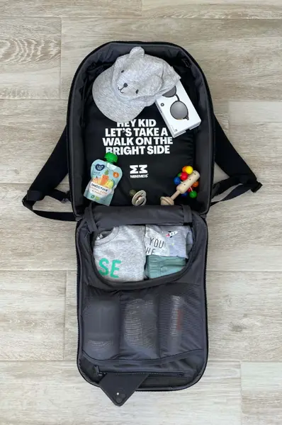 Rucsac pentru parinti MiniMeis Hero Negru