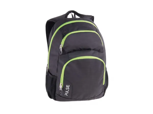 Rucsac pentru scoala cu compartiment pentru laptop,model Green Dark Gray,46x32x23 cm