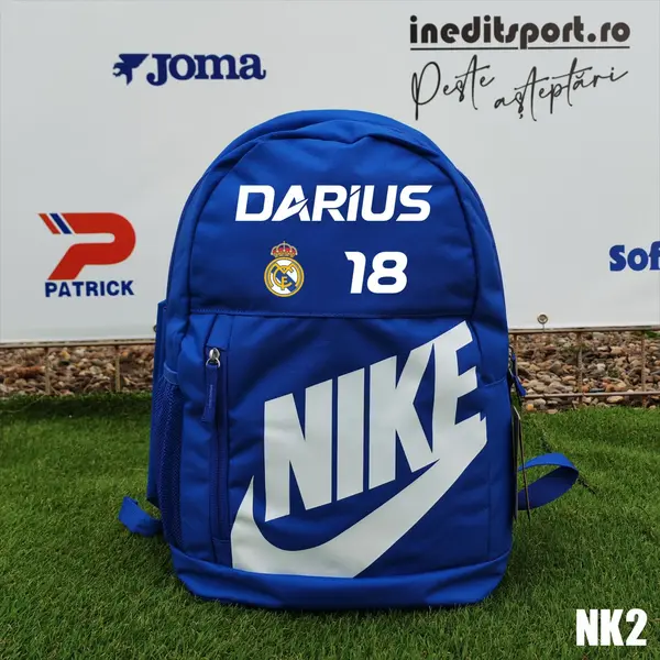Rucsac personalizabil NIKE albastru - NK2