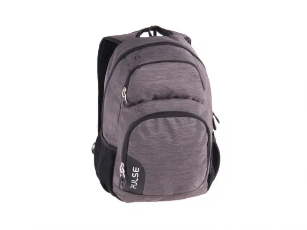Rucsac scoala cu compartiment pentru laptop,model Gray Cationic,46x32x23 cm