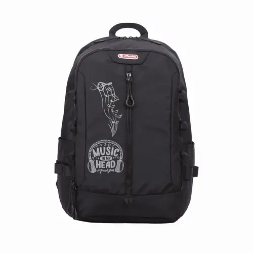 Rucsac scoala Herlitz Boost, 46x32x17cm, Negru