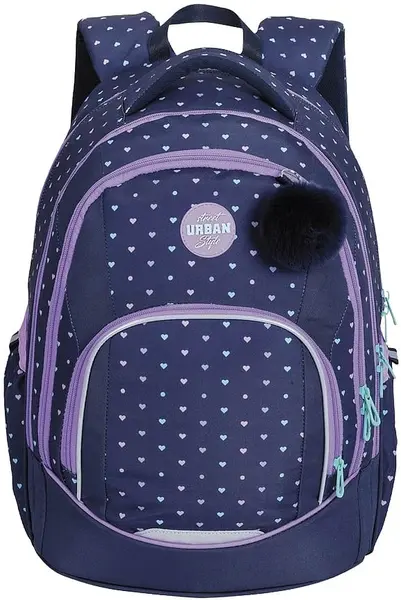 Rucsac școlar anatomic S. Cool Urban - Hearts