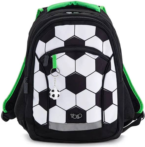 Rucsac școlar YOLO - Soccer, 2 in 1